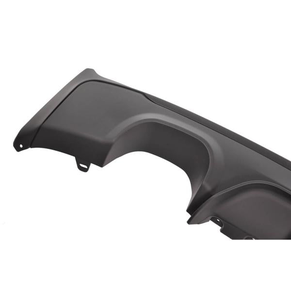 Heckansatz Heckspoiler Diffusor passend für BMW F22 Coupe F23 Cabrio für M-Paket 2-Rohr