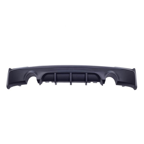 Heckansatz Heckspoiler Diffusor passend für BMW F22 Coupe F23 Cabrio für M-Paket 2 Rohr