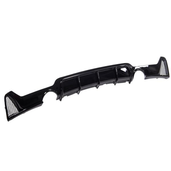 Sport Diffusor Schwarz hochglanz passt passend für BMW F32 F33 F36 nur 435 M-Paket
