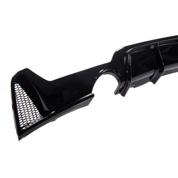 Sport Diffusor Schwarz hochglanz passt passend für BMW F32 F33 F36 nur 435 M-Paket