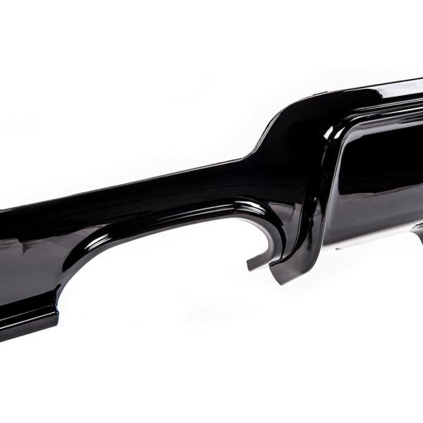 Sport Performance Heckdiffusor 2-Rohr schwarz glanz passend für BMW F32 F33 F36 M-Paket