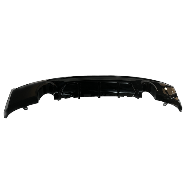 Heckansatz Heckspoiler Diffusor passend für BMW F22 Coupe F23 Cabrio für M-Paket 2 Rohr