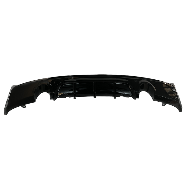 Heckansatz Heckspoiler Diffusor passend für BMW F22 Coupe F23 Cabrio für M-Paket 2 Rohr