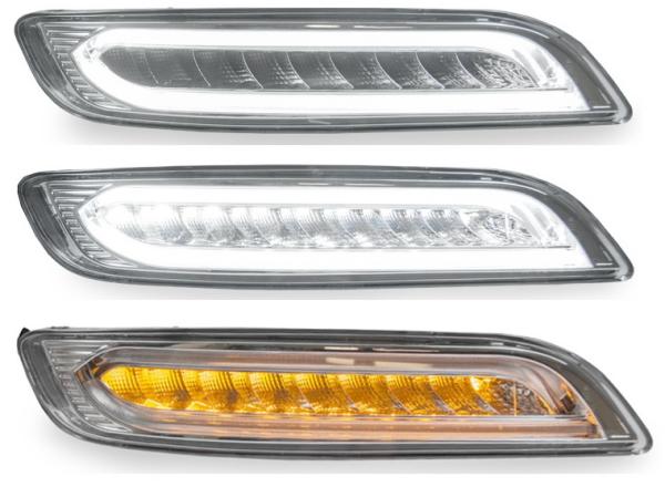 LED BLINKER + NEBEL passend für PORSCHE 911 997 Klar  OPTIK 04-08