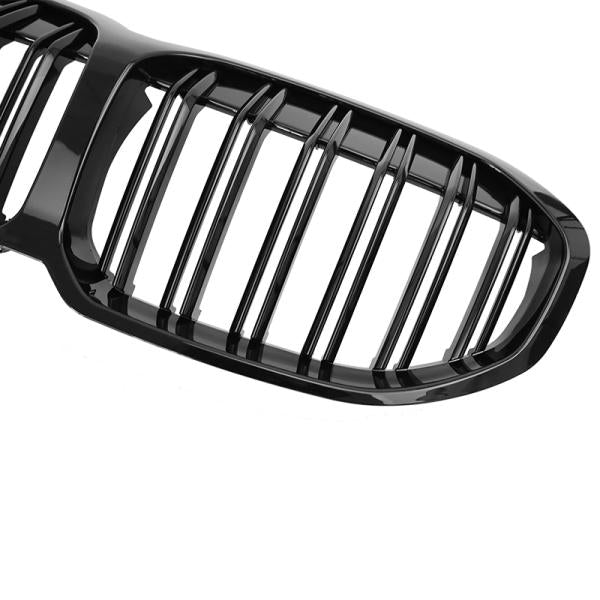 Sport Doppelsteg Kühlergrill hochglanz schwarz glanz für alle passend für BMW 1er F40