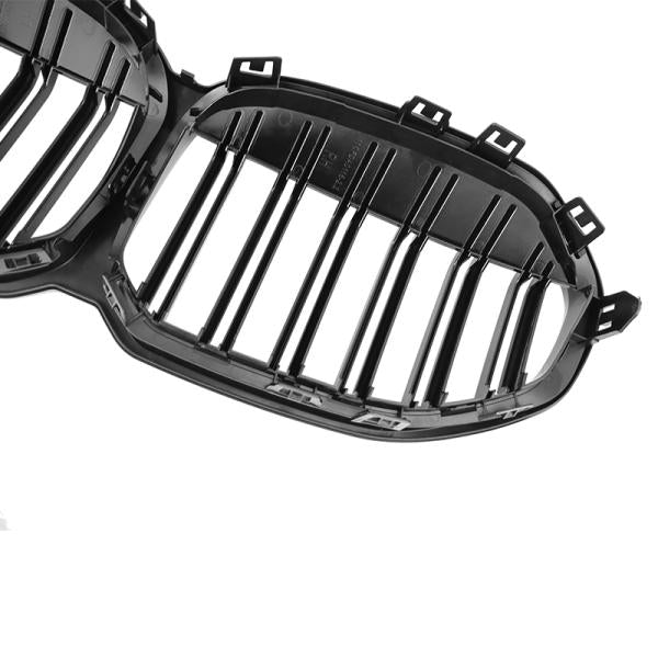 Sport Doppelsteg Kühlergrill hochglanz schwarz glanz für alle passend für BMW 1er F40