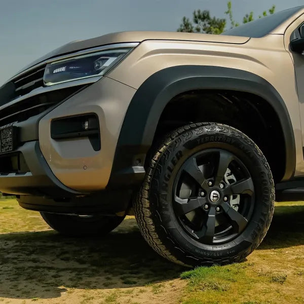 Kotflügelverbreiterungen kompatibel mit passend für VW Amarok ab 2022 4 Tlg mit ABE