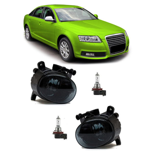 Nebelscheinwerfer H11 Smoke passt passend für Audi A5 8T A4 B8 A6 4G Q3 VW Passat CC