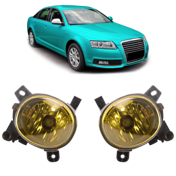 Nebelscheinwerfer H11 gelb passt passend für Audi A5 8T A4 B8 A6 4G Q3 VW Passat CC