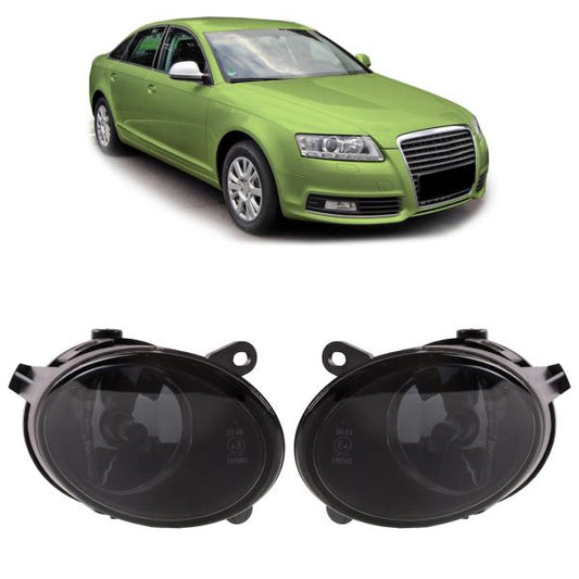 Set H8 Nebelscheinwerfer Klarglas Smoke passt passend für Audi A6 4F 4F2 4F5 2004-2008