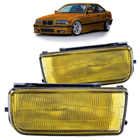 Set Nebelscheinwerfer gelb passt für alle Typen passend für BMW E36 91-99