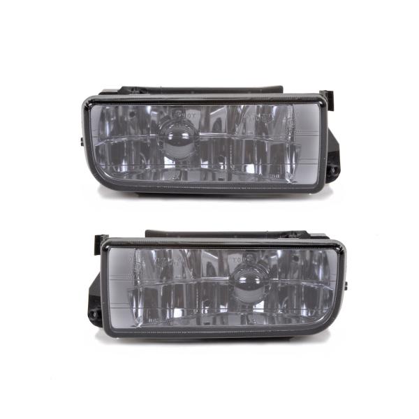 Set Nebelscheinwerfer Schwarz Smoke Rauchglas passt für alle Typen passend für BMW E36 91-99