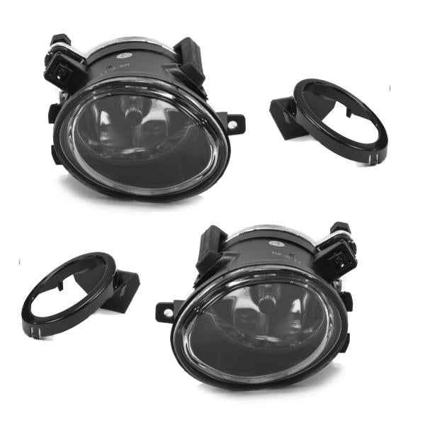 Satz Nebelscheinwerfer HB4 passt passend für BMW E46 E39 M Paket M3 M5 Chrom Klarglas