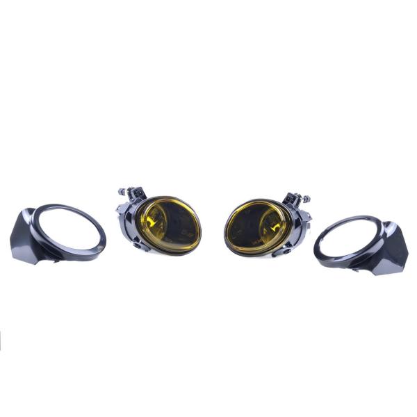 Nebelscheinwerfer Set passend für BMW E46 E39 M Paket Technik M3 M5 Klarglas Gelb+HB4