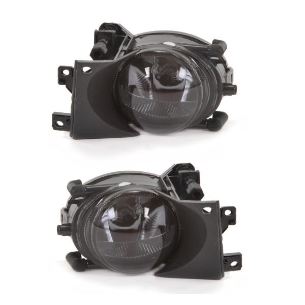 Nebelscheinwerfer Set +HB4 passend für BMW E39 SERIE Smoke Schwarz Facelift ab 2000-2004