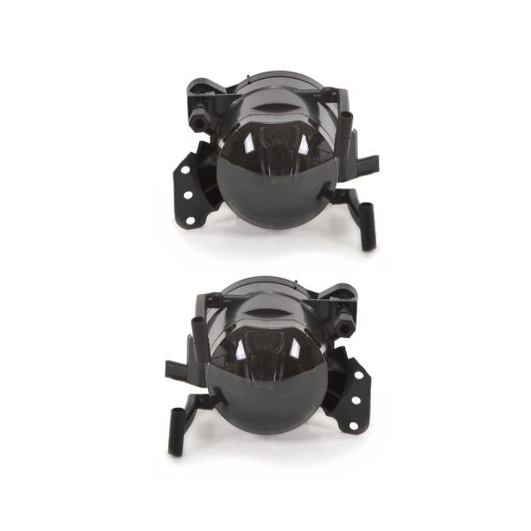 Klarglas Nebelscheinwerfer Set NSW Schwarz passend für BMW E60 E61 E90 E91 E63 E64
