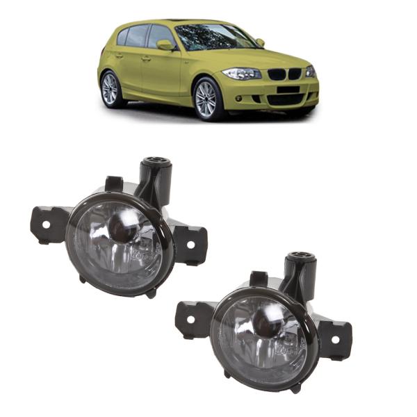 Klarglas Nebelscheinwerfer Schwarz Smoke passend für BMW E81 E87 X3 E83 X5 E70