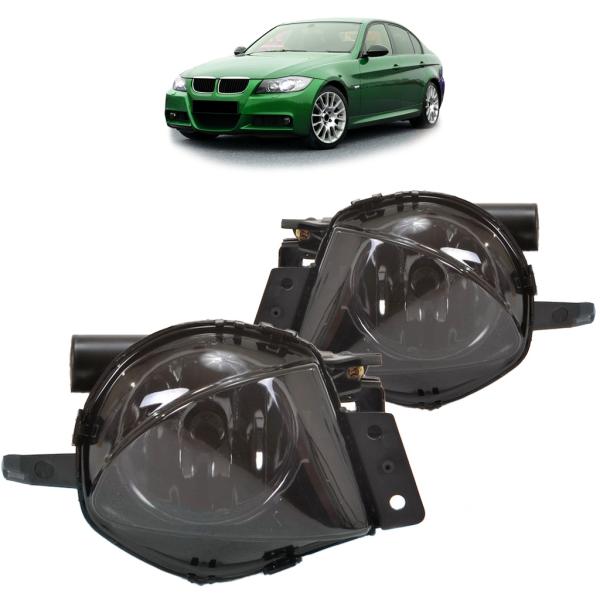 Nebelscheinwerfer SET Nebellampen Smoke passt passend für BMW 3er E90 E91 ab 2005-2008
