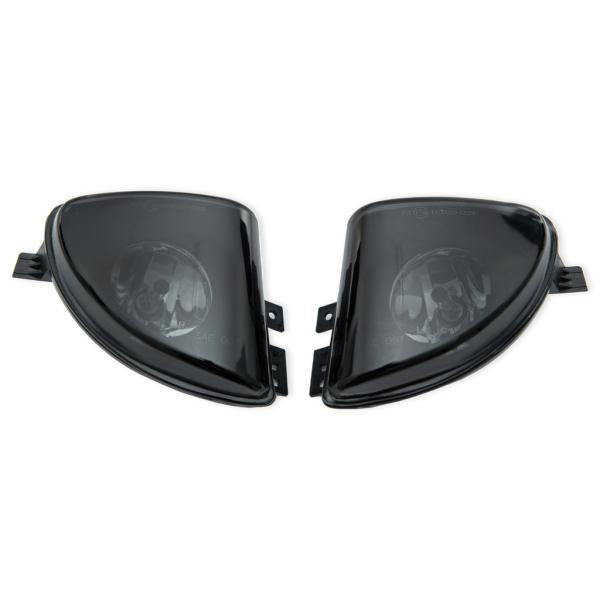 Set Nebelscheinwerfer Klarglas Smoke Schwarz H8 passt passend für BMW F10 F11 ab 2010-2013