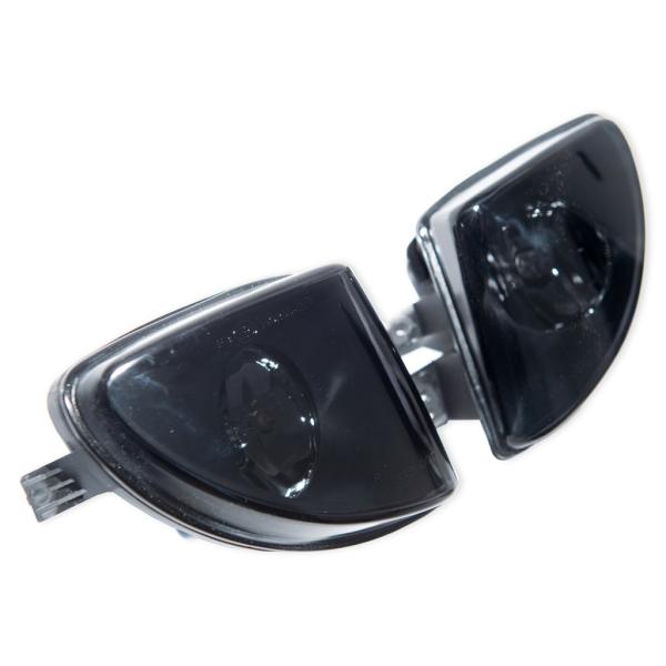 Set Nebelscheinwerfer Klarglas Smoke Schwarz H8 passt passend für BMW F10 F11 ab 2010-2013