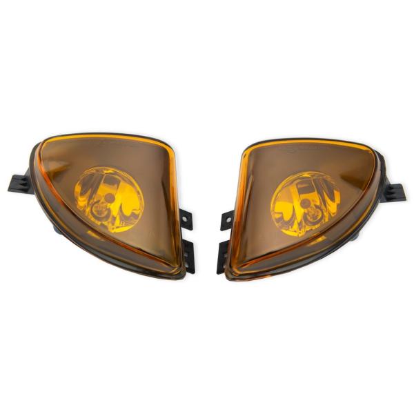 Set Nebelscheinwerfer Klarglas gelb H8 passend für BMW F10 F11 ab 2010-2013