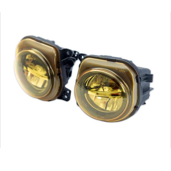 Satz LED Nebelscheinwerfer Gelb Schwarz kompatibel mit 5er F10 F11 F07 LCI 13