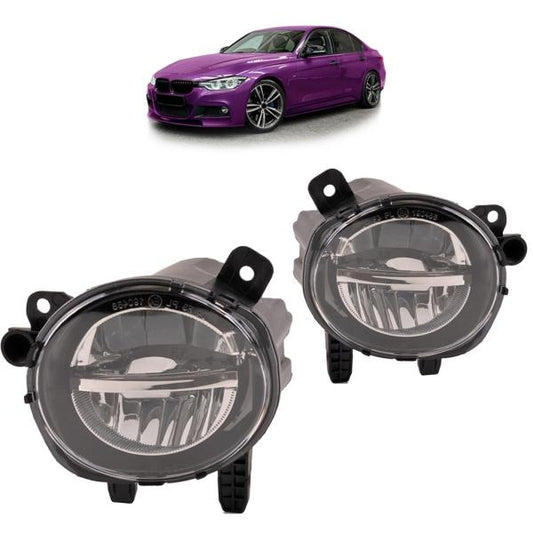 Set LED Nebelscheinwerfer Klarglas kompatibel mit  3er F30/F31/F34/F35 und  4er F32/F33/F36 alle Modelle