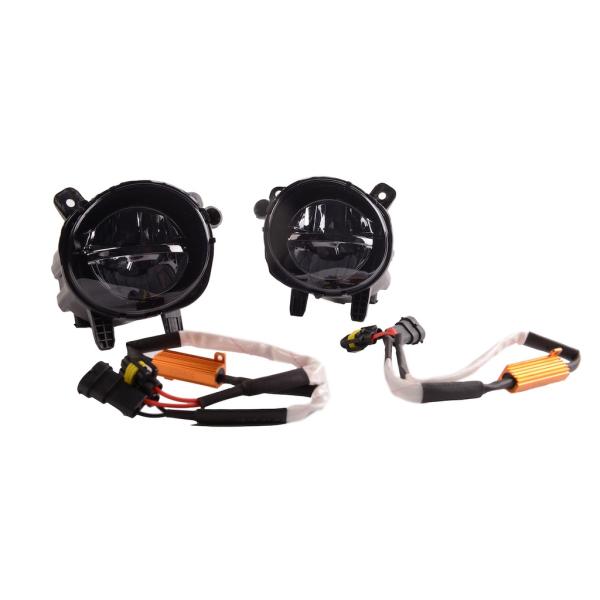 Set LED Nebelscheinwerfer Smoke Klarglas kompatibel mit 2er F22/F23/F45/F46