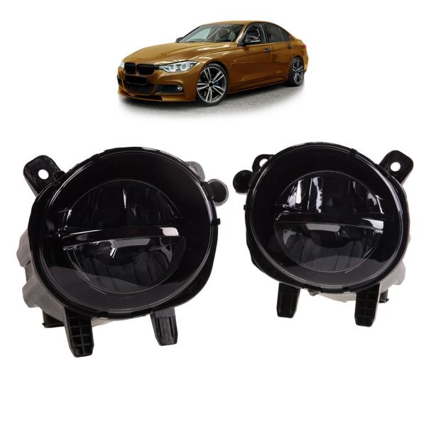 Set LED Nebelscheinwerfer Smoke Klarglas kompatibel mit 3er F30/F31/F34/F35