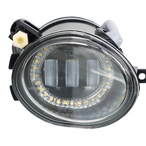 LED Nebelscheinwerfer Set passend für BMW 5er E39 95-04 , 3er E46 Coupe/Cabrio/Lim/Touring 98-07 schwarz/klar (M-Paket)