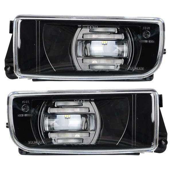 LED Nebelscheinwerfer Set passend für BMW 3er E36 Coupe/Cabrio/Lim/Touring 90-99 schwarz/klar (auch "M")