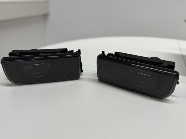 LED Nebelscheinwerfer Set passend für BMW 3er E36 Coupe/Cabrio/Lim/Touring 90-99 schwarz/rauch (auch "M")