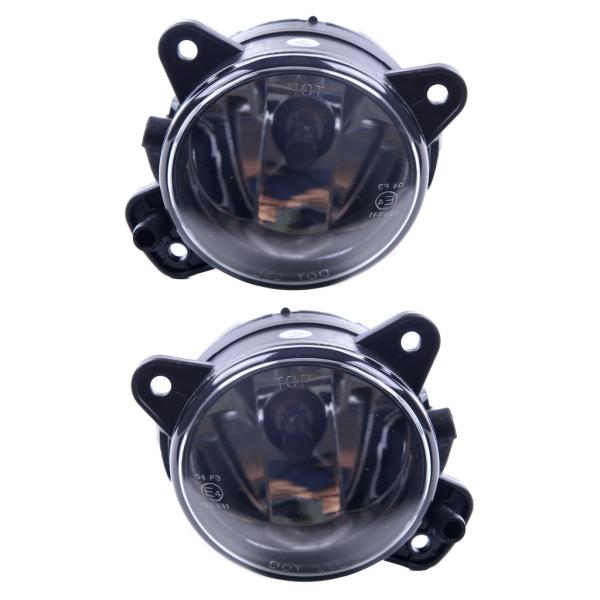 SET Klarglas HB4 Nebelscheinwerfer Schwarz Klar kompatibel mit T5 / Crafter /Polo 9N3