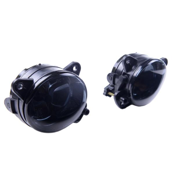 SET Klarglas HB4 Nebelscheinwerfer Schwarz Smoke passend für VW Polo 9N3 2004-2009