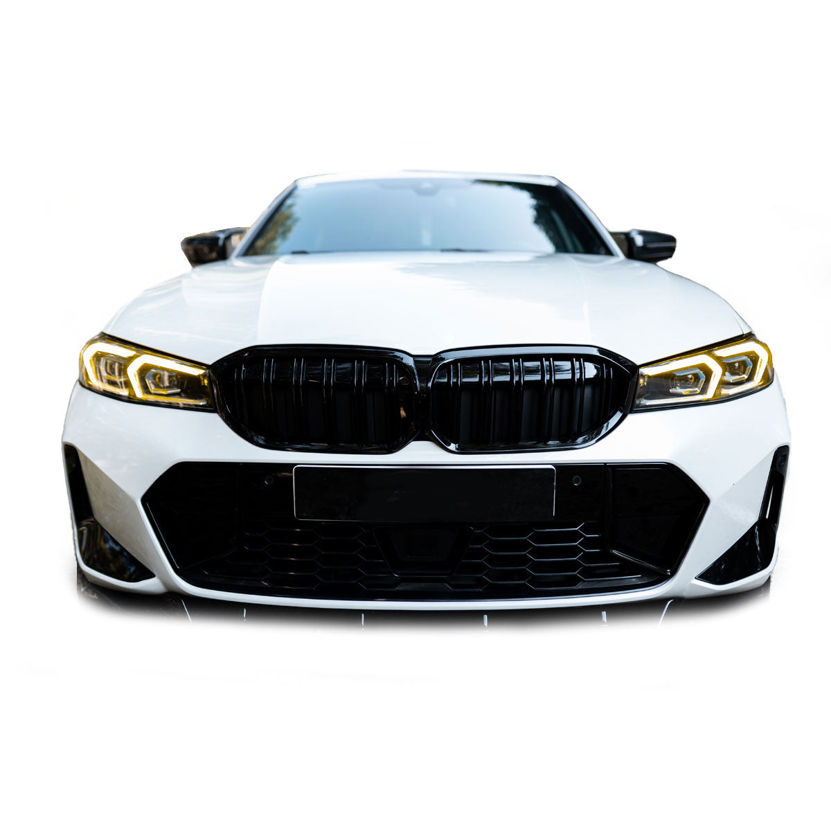 Frontsplitter passend für BMW 3er G20 G21 M-Paket Facelift 2022+ – Ansicht 4