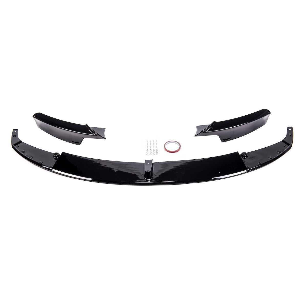 Frontspoiler schwarz glänzend passend für BMW 3er F30 F31 2012-2018 – Ansicht 2