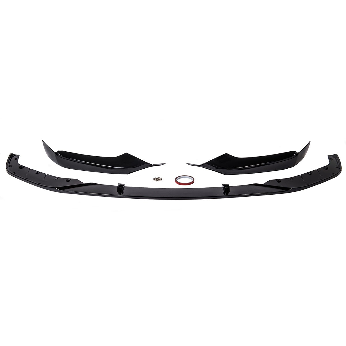 Frontspoilerlippe mattschwarz passend für BMW 5er G30 G31 2016-2020 – Ansicht 2