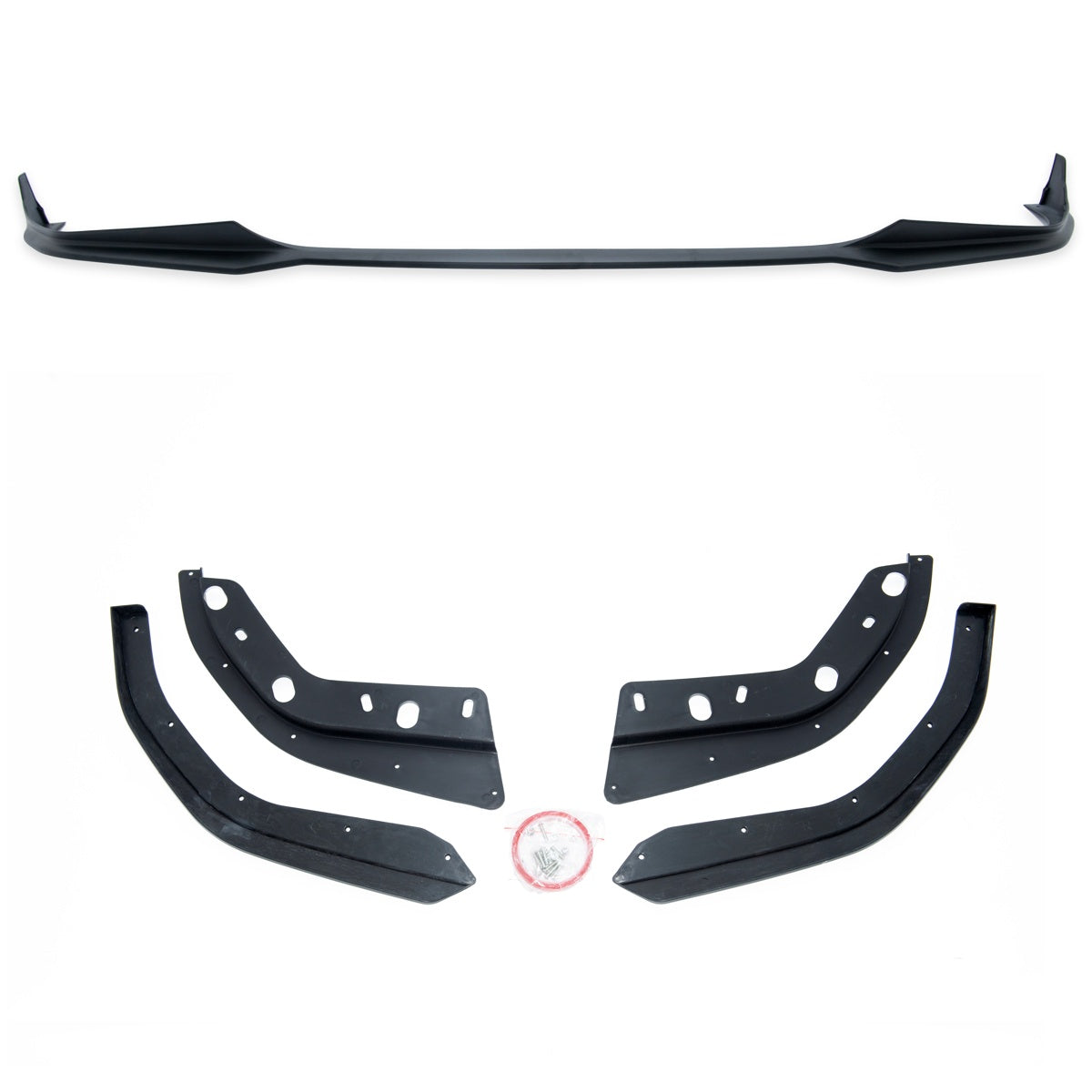 Frontspoilerlippe mattschwarz passend für BMW 3er G20 G21 2019-2022 – Ansicht 2