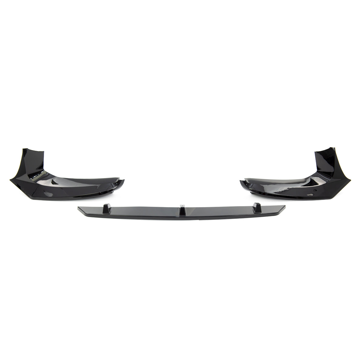 Frontspoilerlippe schwarz glänzend passend für BMW 5er G30 G31 2017-2020 – Ansicht 2