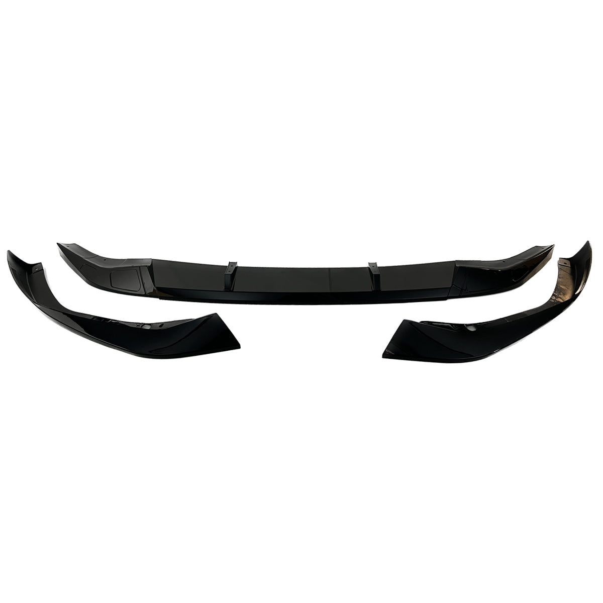Frontspoiler schwarz glänzend passend für BMW 5er G30 G31 2020-2023 – Ansicht 2