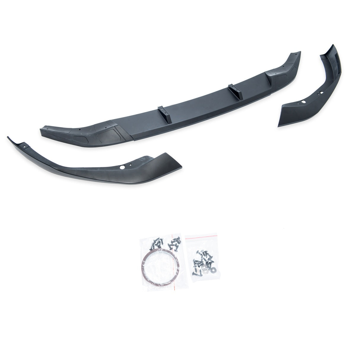 Frontspoilerlippe mattschwarz passend für BMW 5er G30 G31 2021-2023 – Ansicht 5