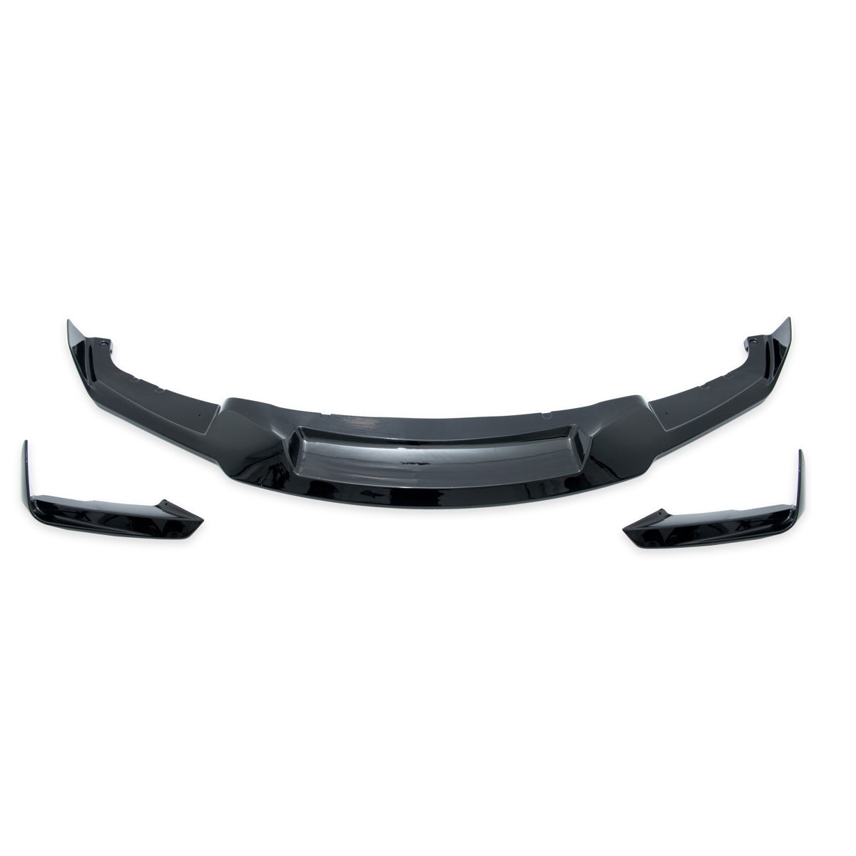 Frontspoilerlippe schwarz glänzend passend für BMW 3er F30 F31 2012-2018 – Ansicht 2