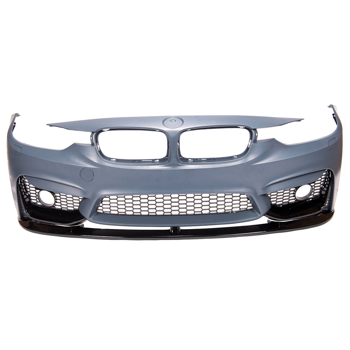 Frontspoiler schwarz glänzend passend für BMW 3er F30 F31 2011-2018 – Ansicht 6