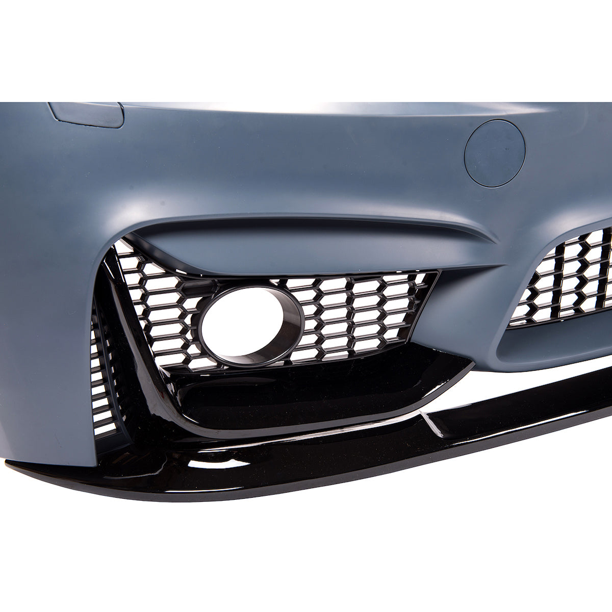 Frontspoiler schwarz glänzend passend für BMW 3er F30 F31 2011-2018 – Ansicht 7