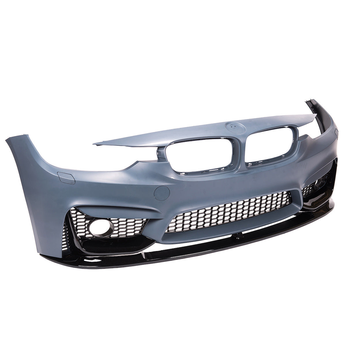 Frontspoiler schwarz glänzend passend für BMW 3er F30 F31 2011-2018 – Ansicht 8
