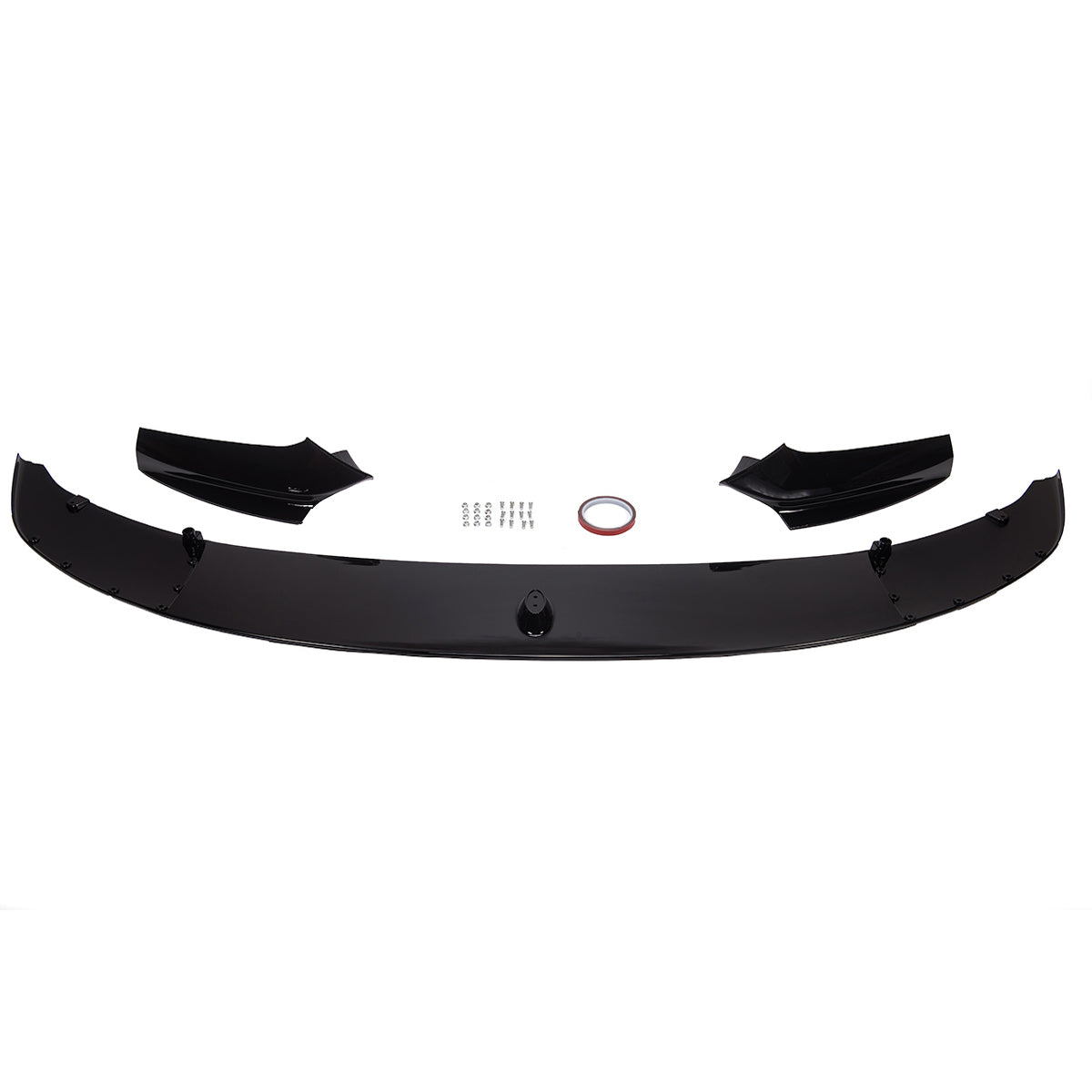 Frontspoiler schwarz glänzend passend für BMW 5er F10 F11 2010-2017 – Ansicht 2