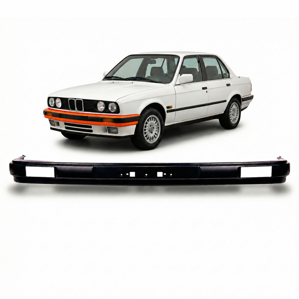 Frontstoßstange passend für BMW 3er E30 Facelift 1988-1991 – Ansicht 1