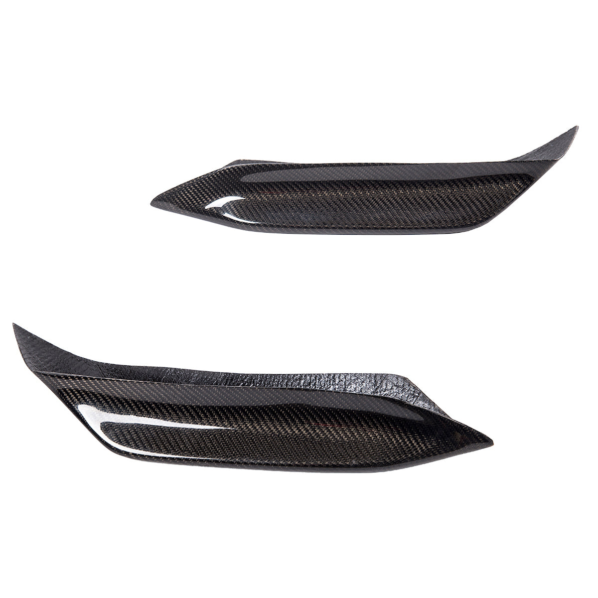 Frontspoilerlippe Carbonfaser passend für BMW M3 (F80) M4 (F82/F83) 2013-2021 – Ansicht 3