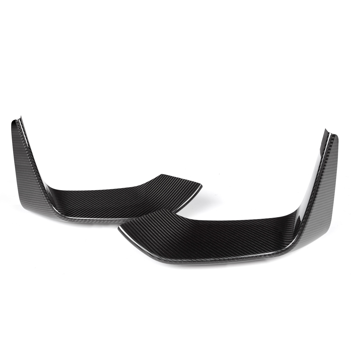 Frontspoilerlippe Carbonfaser passend für BMW M3 (F80) M4 (F82 F83) 2013-2021 – Ansicht 3