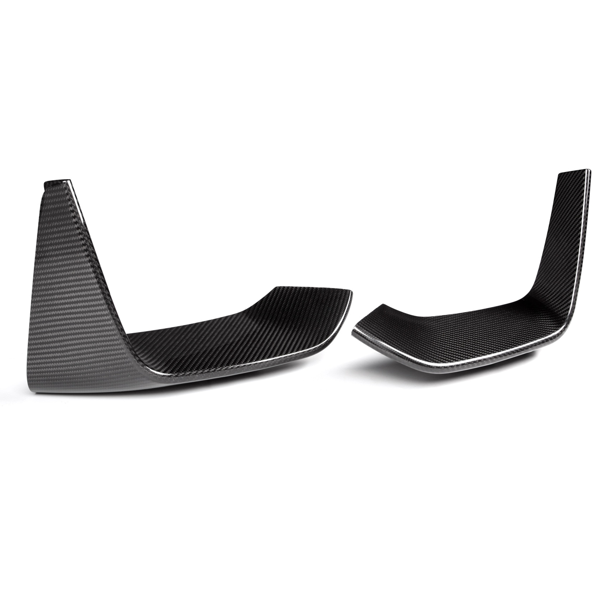 Frontspoilerlippe Carbonfaser passend für BMW M3 (F80) M4 (F82 F83) 2013-2021 – Ansicht 4